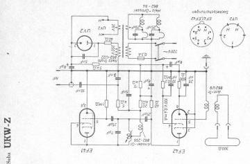 SABA Z schematic circuit diagram